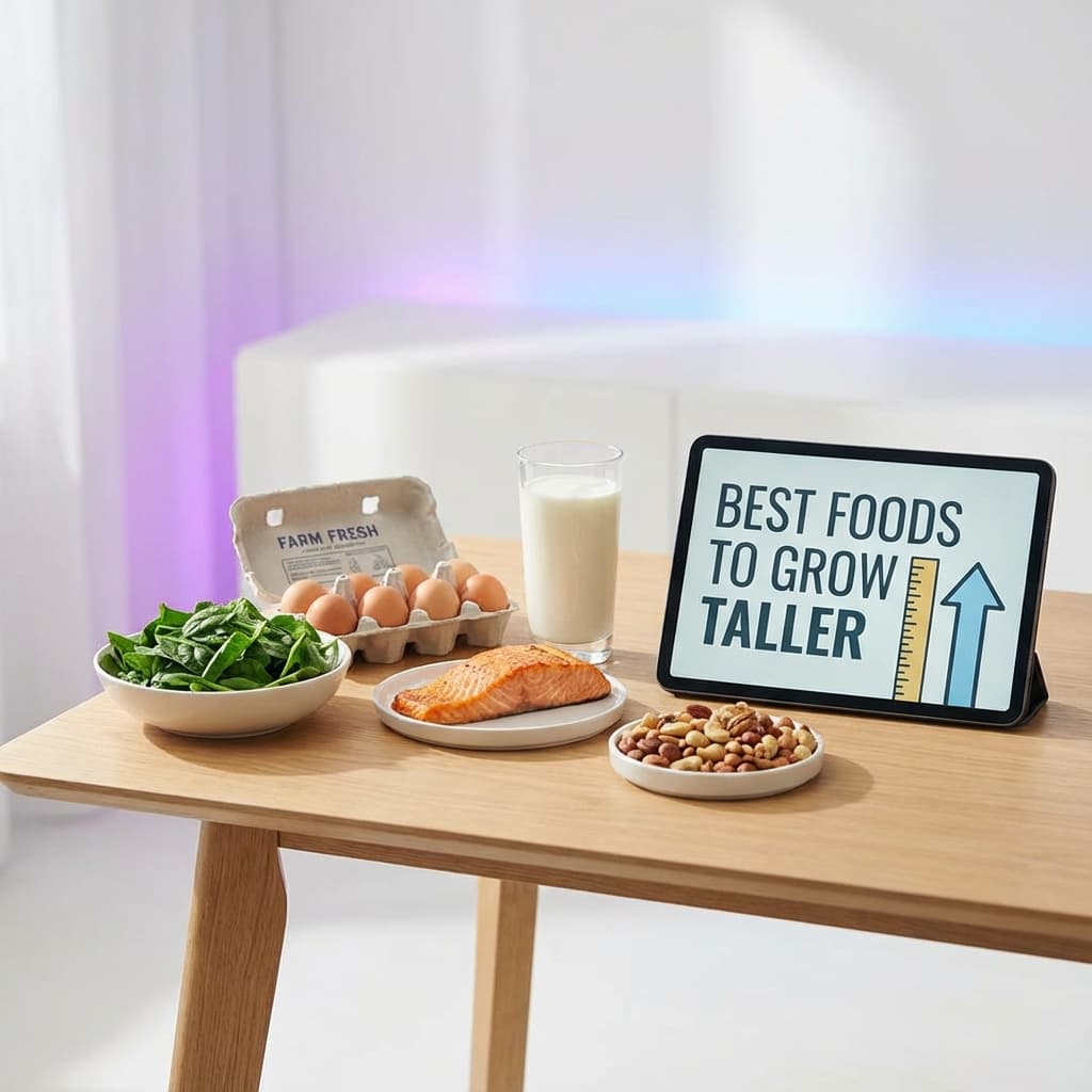Best Foods to Grow Taller: Complete Nutrition Science for Teen Height Growth