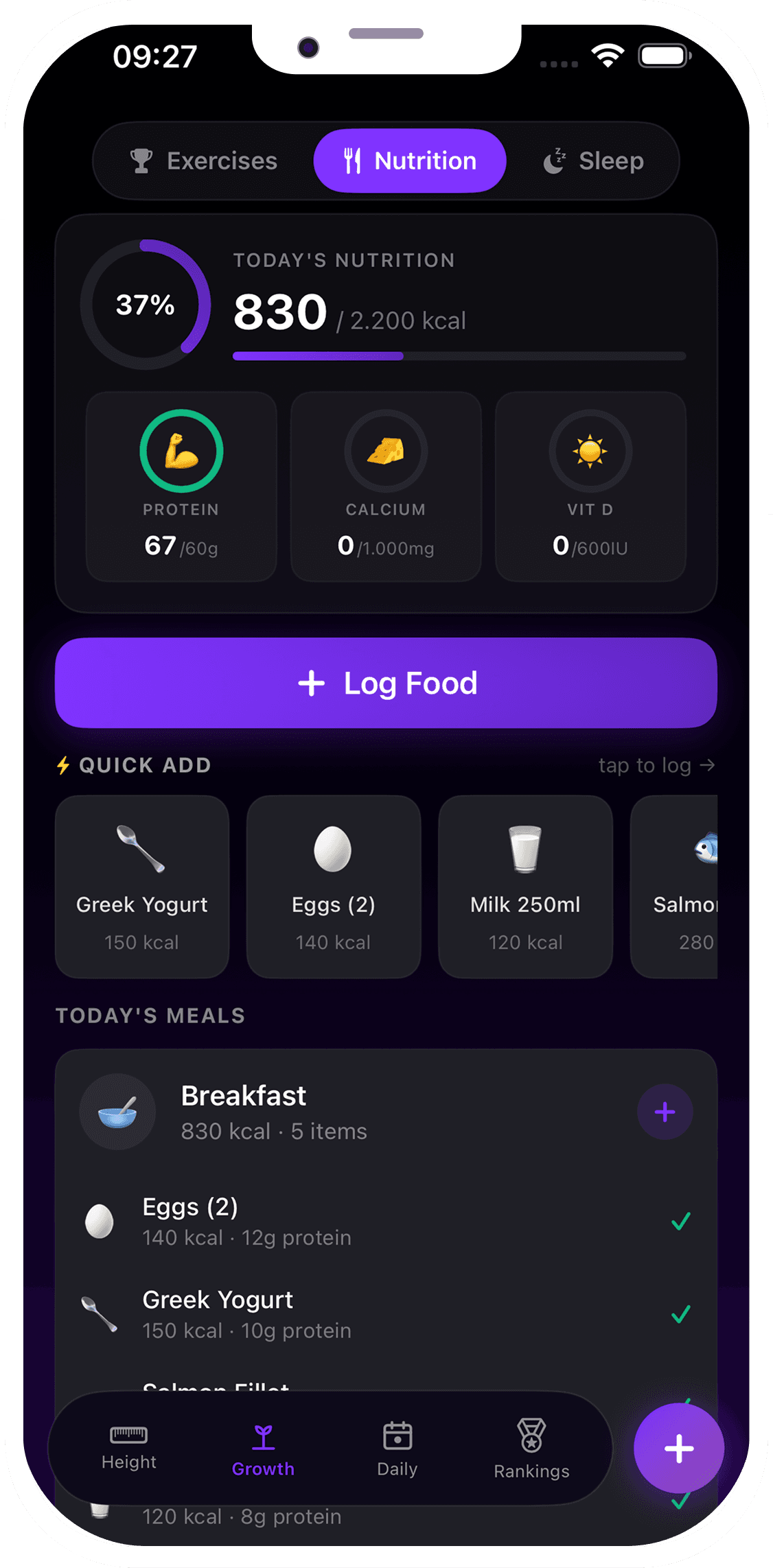 Nutrition Tracker